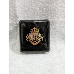Lion‎ Crest Setting Powder Container USA Made Vintage Look Vanity Prop Decor
